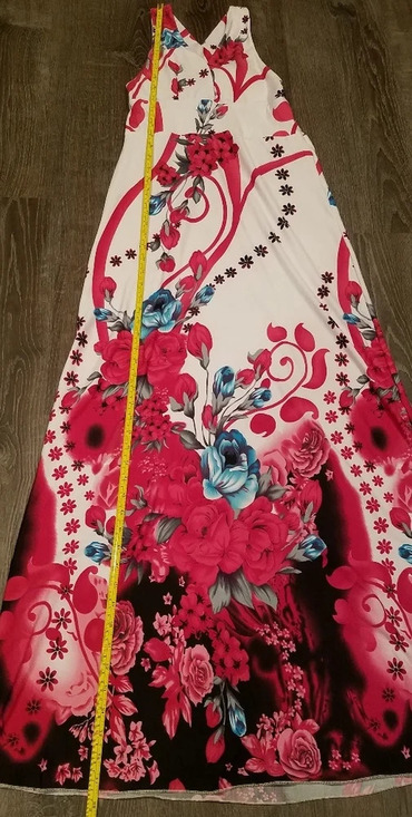 NWT IB Diffusion Women's Summer  Maxi dress Size L Polyester - Picture 5 of 7